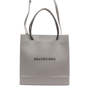 Balenciaga Shopping Tote XXS Gray leather